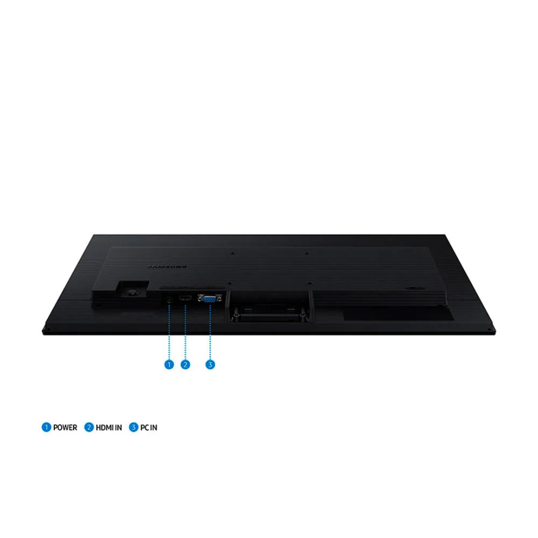 Monitor Gamer Samsung S3 24" FHD, IPS, 100Hz, HDMI e VGA, Preto - LS24D300GALMZD