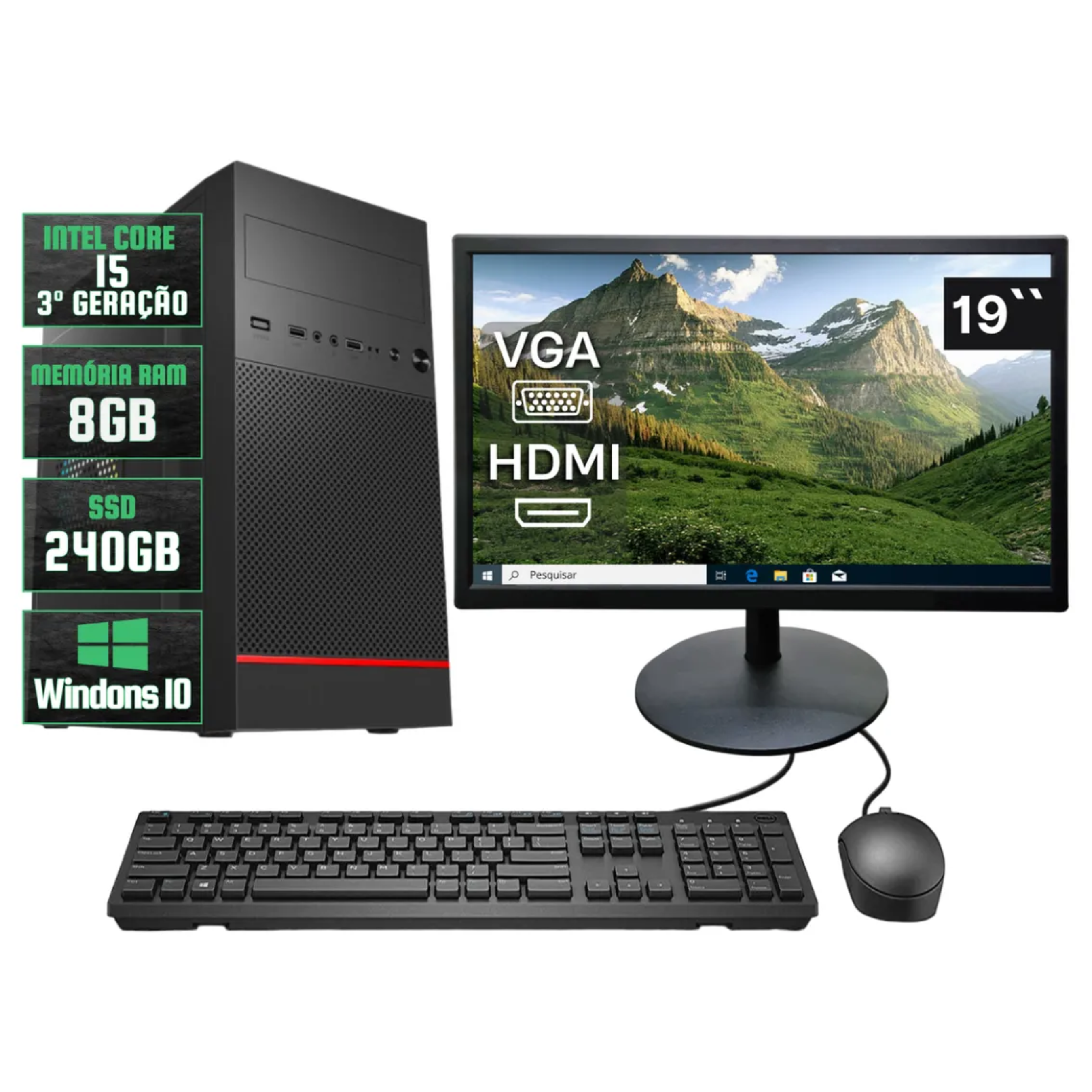 Computador Completo Intel Core I5