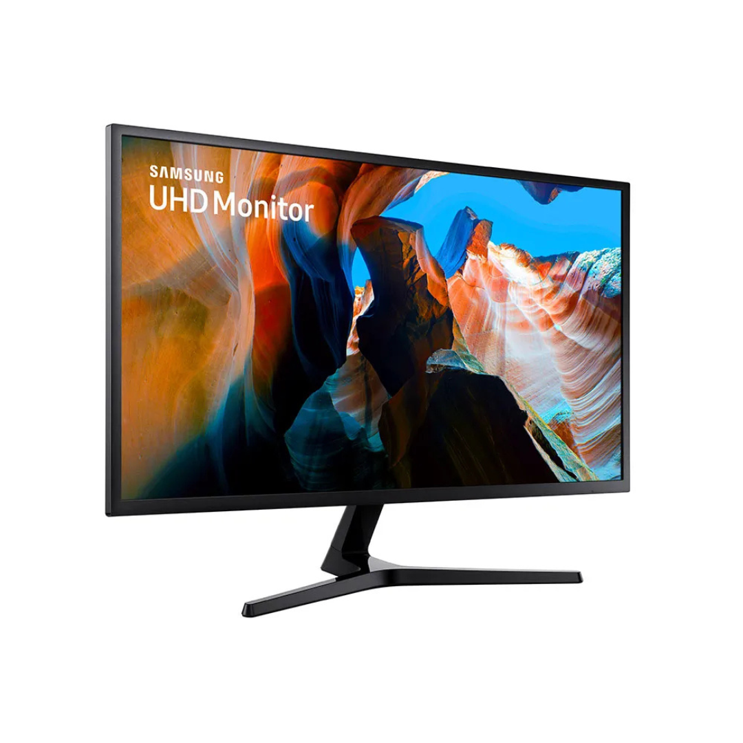 Monitor UHD Samsung 31.5" 4K, 60Hz, 4(GTG) ms, Freesync - LU32J590UQLMZD Dark Blue Gray